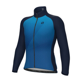 ALÉ Cycling thermal jacket - MODULAR PRAGMA - light blue