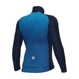 ALÉ Cycling thermal jacket - MODULAR PRAGMA - light blue