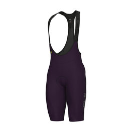 ALÉ Cycling bib shorts - MAGIC COLOUR PR-E - purple