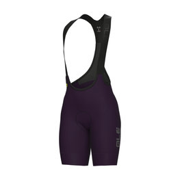 ALÉ Cycling bib shorts - MAGIC COLOUR PR-E - purple
