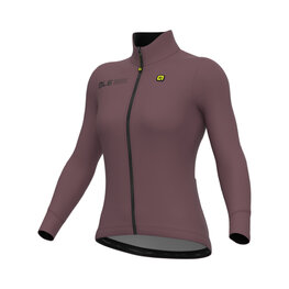 ALÉ Cycling thermal jacket - FONDO PLUS PRAGMA - purple