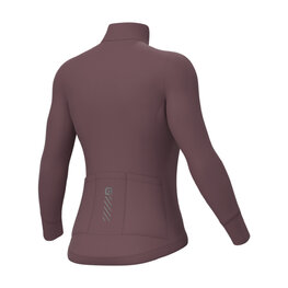 ALÉ Cycling thermal jacket - FONDO PLUS PRAGMA - purple