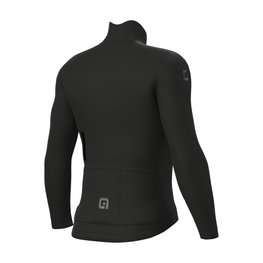 ALÉ Cycling winter long sleeve jersey - DEFENCE R-EV1 - black