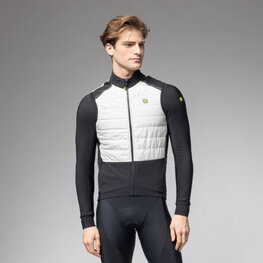 ALÉ Cycling gilet - CARGO - white/black