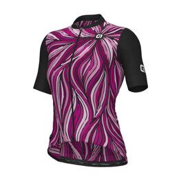 ALÉ Cycling short sleeve jersey - PRAGMA ART - pink