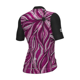 ALÉ Cycling short sleeve jersey - PRAGMA ART - pink
