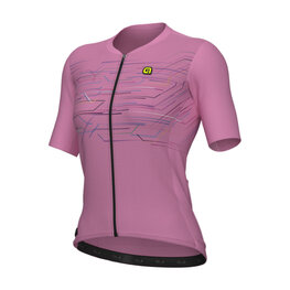 ALÉ Cycling short sleeve jersey - PR-E MEGABYTE - pink
