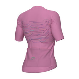 ALÉ Cycling short sleeve jersey - PR-E MEGABYTE - pink