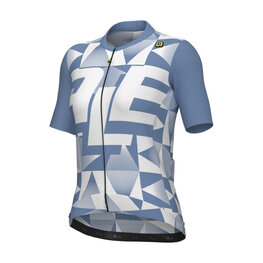 ALÉ Cycling short sleeve jersey - MULTIVERSO PR-E - blue/white