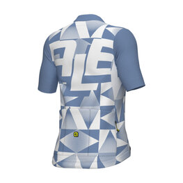 ALÉ Cycling short sleeve jersey - MULTIVERSO PR-E - blue/white