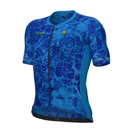 ALÉ Cycling short sleeve jersey - PR-E TOWN - blue
