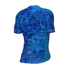 ALÉ Cycling short sleeve jersey - PR-E TOWN - blue