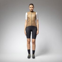 ALÉ Cycling gilet - SAUVAGE PR-E - brown