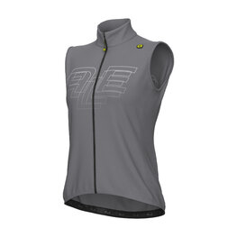 ALÉ Cycling gilet - SAUVAGE PR-E - silver/light blue