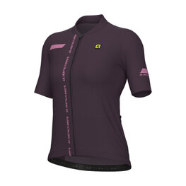 ALÉ Cycling short sleeve jersey - PR-E FOLLOW ME - purple
