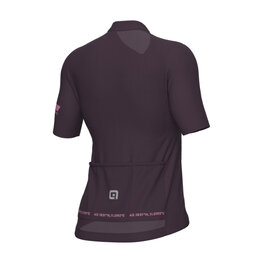 ALÉ Cycling short sleeve jersey - PR-E FOLLOW ME - purple