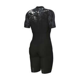 ALÉ Cycling skinsuit - R-EV1 HIVE 2.0 - grey/white/black