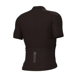 ALÉ Cycling short sleeve jersey - PRAGMA COLOR BLOCK OFF ROAD - brown