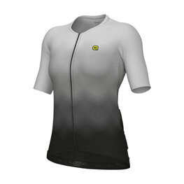 ALÉ Cycling short sleeve jersey - R-EV1 VELOCITY 2.0 - grey