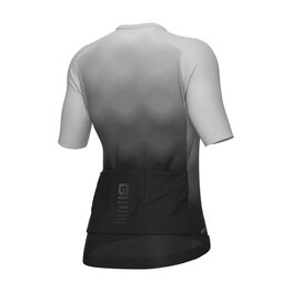 ALÉ Cycling short sleeve jersey - R-EV1 VELOCITY 2.0 - grey