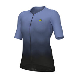 ALÉ Cycling short sleeve jersey - R-EV1 VELOCITY 2.0 - light blue/black
