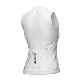 ALÉ Cycling sleeveless jersey - PRAGMA COLOR BLOCK - white