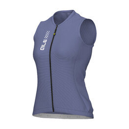 ALÉ Cycling sleeveless jersey - COLOR BLOCK PRAGMA - blue
