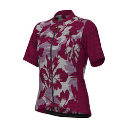 ALÉ Cycling short sleeve jersey - OFF ROAD - GRAVEL SUNRISE - red