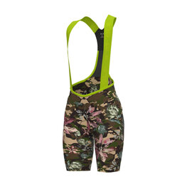 ALÉ Cycling bib shorts - PR-E SAUVAGE - brown