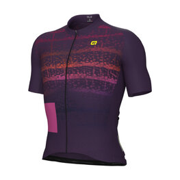 ALÉ Cycling short sleeve jersey - OFF ROAD - GRAVEL CREEK - purple