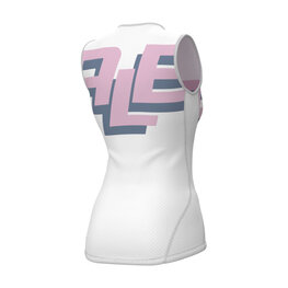ALÉ Cycling short sleeve t-shirt - INTIMO MULTIVERSO - white