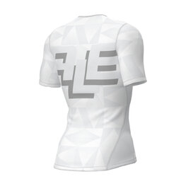 ALÉ Cycling short sleeve t-shirt - INTIMO MULTIVERSO - white