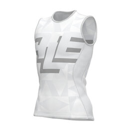 ALÉ Cycling short sleeve t-shirt - INTIMO MULTIVERSO - white