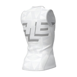 ALÉ Cycling short sleeve t-shirt - INTIMO MULTIVERSO - white