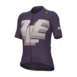 ALÉ Cycling short sleeve jersey - PR-E SAUVAGE - purple
