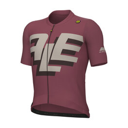 ALÉ Cycling short sleeve jersey - PR-E SAUVAGE - pink