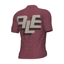 ALÉ Cycling short sleeve jersey - PR-E SAUVAGE - pink