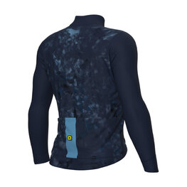 ALÉ Cycling thermal jacket - PR-E GHOSTLY - blue