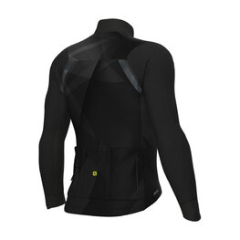 ALÉ Cycling winter long sleeve jersey - R-EV1 QUICK - black