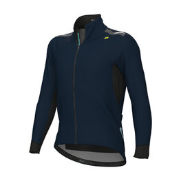 ALÉ Cycling thermal jacket - KLIMATIK K-TORNADO - blue