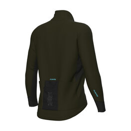 ALÉ Cycling thermal jacket - KLIMATIK K-TORNADO - green
