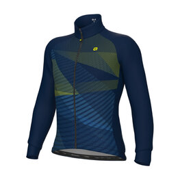 ALÉ Cycling thermal jacket - PRAGMA CONNECT - blue