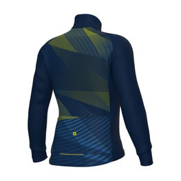 ALÉ Cycling thermal jacket - PRAGMA CONNECT - blue