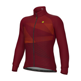 ALÉ Cycling thermal jacket - PRAGMA CONNECT - red