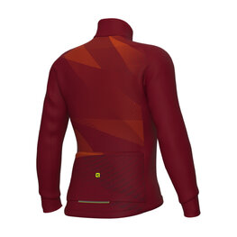 ALÉ Cycling thermal jacket - PRAGMA CONNECT - red