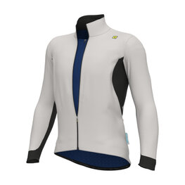 ALÉ Cycling thermal jacket - KLIMATIK K-DOUBLE - white