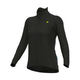 ALÉ Cycling winter long sleeve jersey - KLIMATIK K-IDRO - black