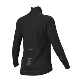 ALÉ Cycling winter long sleeve jersey - KLIMATIK K-IDRO - black