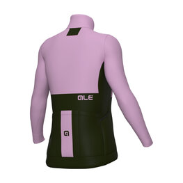 ALÉ Cycling winter long sleeve jersey - OFF ROAD - GRAVEL DUAL - purple