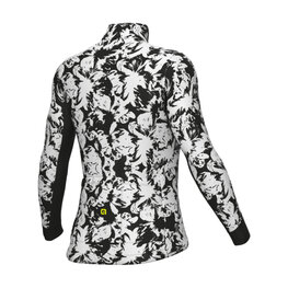 ALÉ Cycling winter long sleeve jersey - PRAGMA ESSENZA - black/white